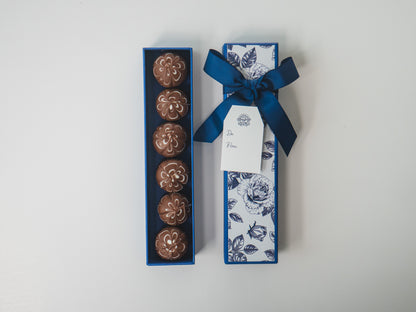 Caixas Linha Floral Azul