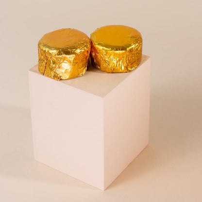 Pão de mel embalado no papel chumbo